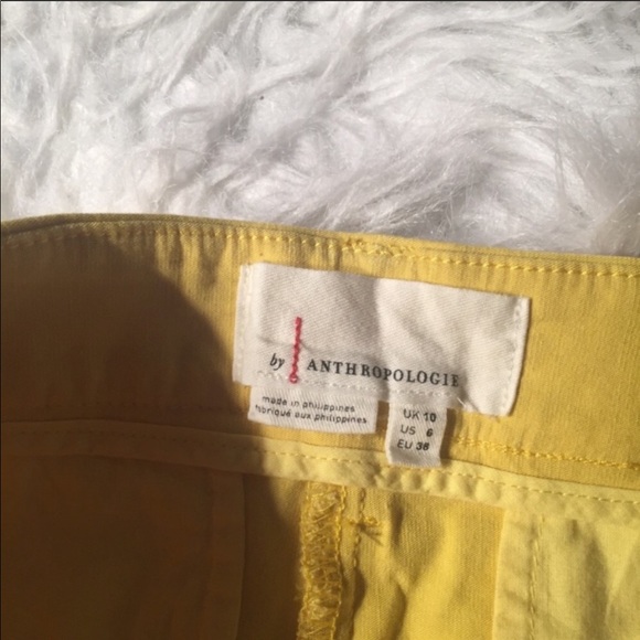 ANTHROPOLOGIE high waisted cropped belted pants - Picture 6 of 7